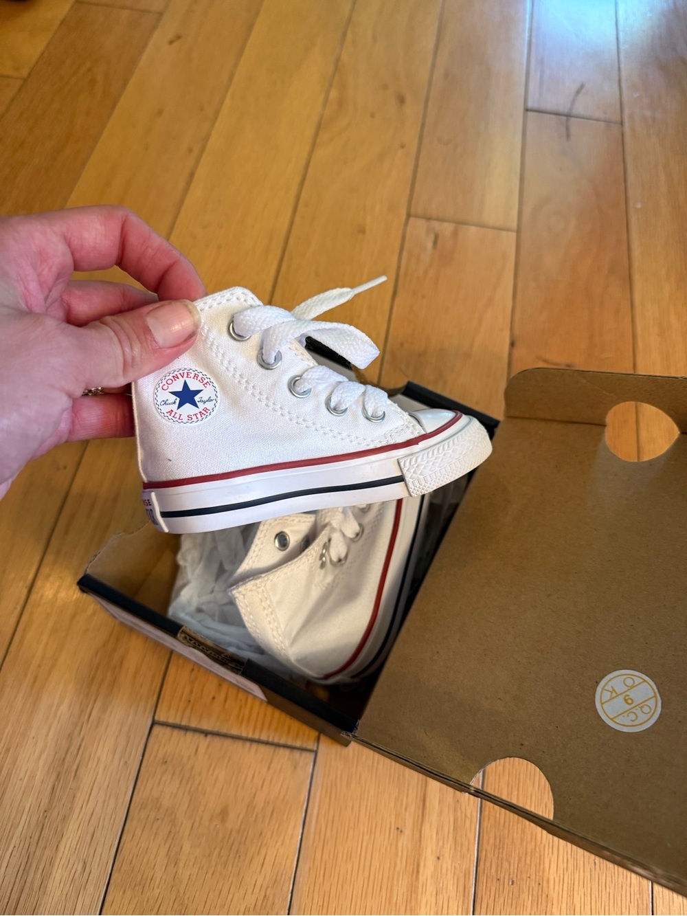 Converse Kids' White Chuck Taylor All Star High Top Sneakers
